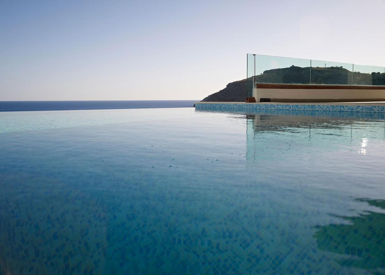 Luxury Villa Verna Líndos Esterno foto