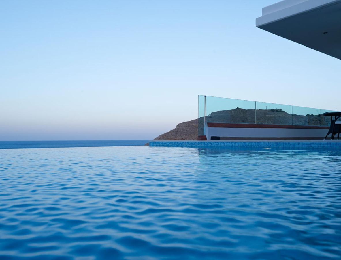 Luxury Villa Verna Líndos Esterno foto