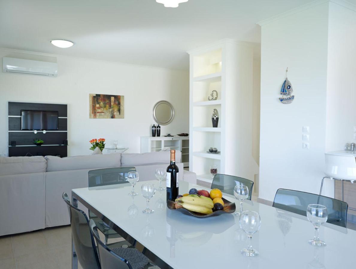 Luxury Villa Verna Líndos Esterno foto