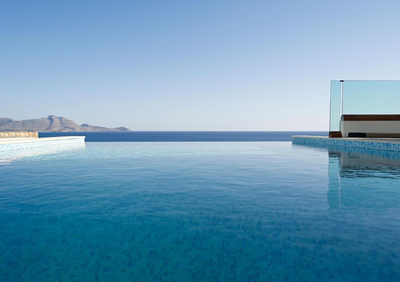 Luxury Villa Verna Líndos Esterno foto